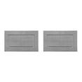thumbnail image 2 of relayinert 1/2/3 Anti-slide And Stylish Rug - Comfortable And Floor Mat For Bathroom Waterproof light gray 40*60cm 2PCS, 2 of 6