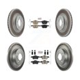 thumbnail image 1 of Transit Auto Front Rear Ceramic Pads and Coated Disc Brake Rotors Kit for Car Mazda 5 KGA-102421, 1 of 8