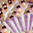 thumbnail image 6 of Extra Large Rock Candy Sticks: 48 Lavender Rock Candy Sticks - Tutti-Frutti - Individually Wrapped for Party Favors, Candy Buffet, Showers, Receptions, Old Fashioned Espeez Bulk Candy on a Stick, 6 of 9