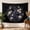 C, variant on XaaKee Tapestry, Serpent Of Deep Night Celestial Botanical Star Fields, High-Quality Polyester Tapestry Wall Hanging, 60x40Inch