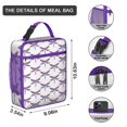 thumbnail image 2 of Insect Lovers Insulated Lunch Box Teen Reusable Lunch Bag Water-Resistant Lunch Box Containers Office Hiking, 2 of 4