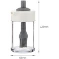 thumbnail image 4 of Bouteille d'Huile, Distributeur d'Huile avec Brosse en Silicone Récipient à Condiments Étanche pour Cuisine, 4 of 5