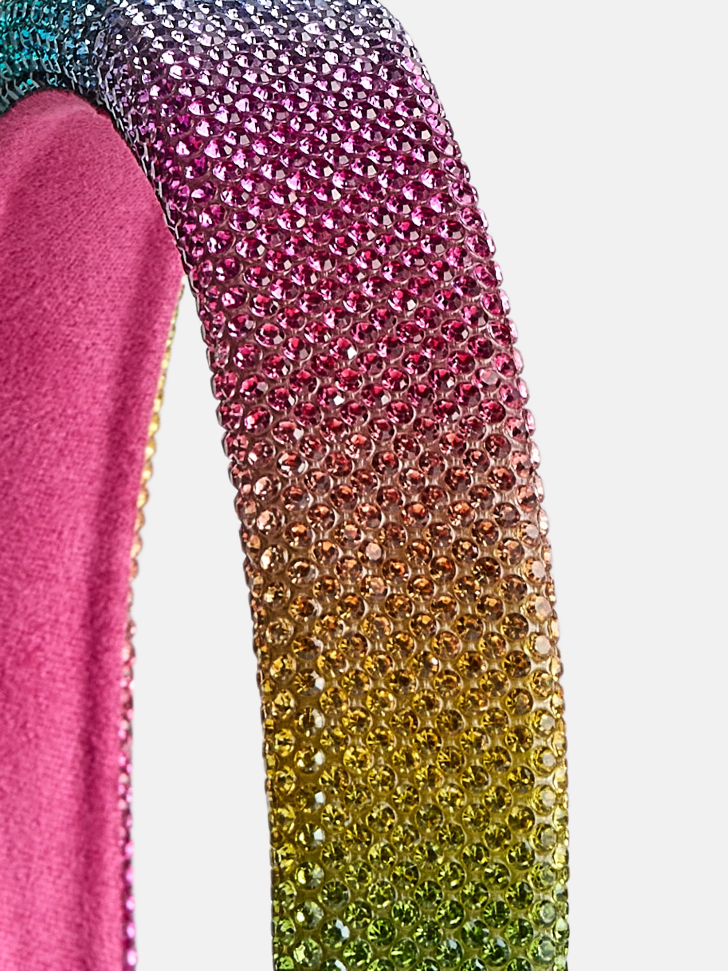 Justice Girls Rhinestone Headband, Rainbow