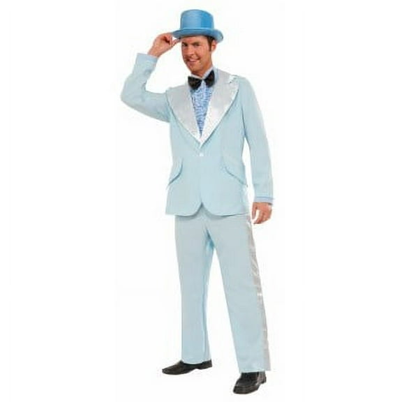INSTANT ZIP UP TUXEDO-MED-BLUE