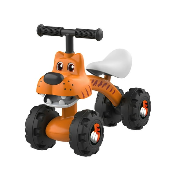 Baby Balance Bike for 1-3 Year Olds, First Birthday Gift for Toddlers 10-36 Months, 4-Wheel No-Pedal Ride-On Toy for Indoor Outdoor, Christmas Halloween Gift