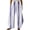 Purple, variant on Spring Fall Essentials Casual Clothing Lady's Four Pocketed Double Printed Casual Pants Summer Casual Pants for Women