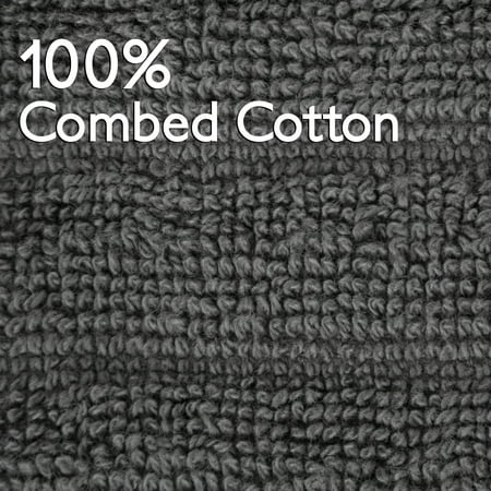 All-Clad Solid Cotton Kitchen Towel, 2 Pack, black