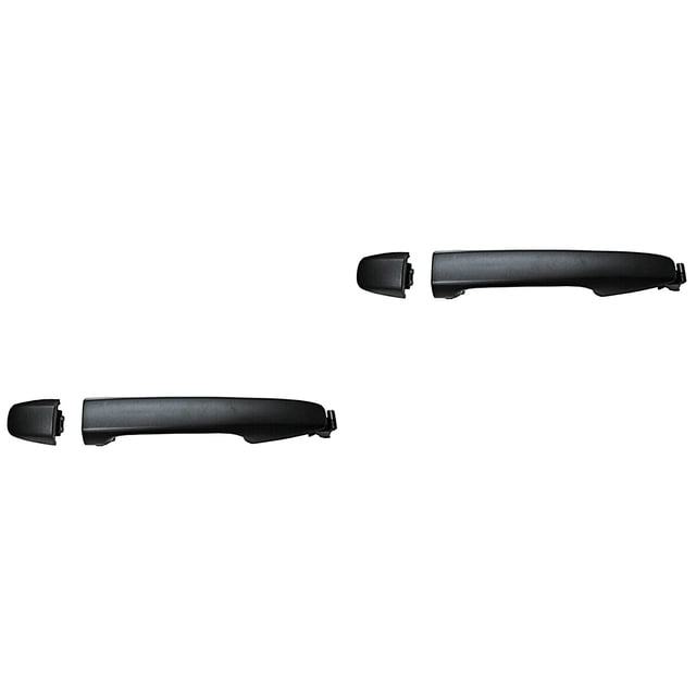 Par de Manijas Puerta Exterior Camry 2012 A 2014 Toyota Tra Plástico Lisa Genérica .