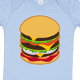 thumbnail image 4 of Inktastic Hamburger Lover Boys or Girls Baby Bodysuit, 4 of 5