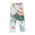 thumbnail image 4 of Bingfone Pajamas For Women,Turtle And Sea Life Pajama Pants With Pockets-Small, 4 of 9