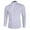 Blanc, variante sur TIHLMK Chemise Pure à Manches Longues pour Homme, Nouveau Style Mode, Blouse Confortable Mode