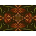thumbnail image 1 of Ahgly Company Indoor Rectangle Patterned Dark Bronze Brown Area Rugs, 7' x 10', 1 of 6