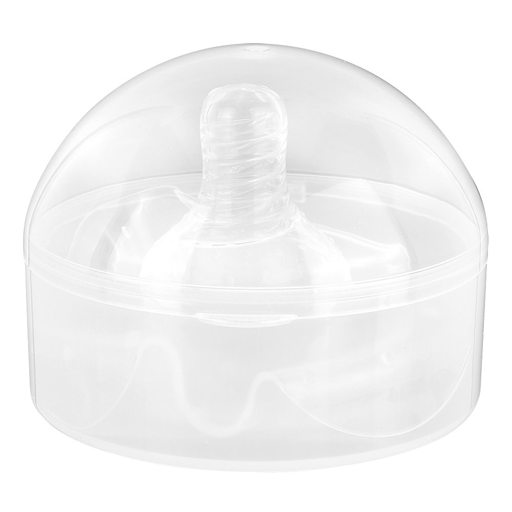 Silicone Nipple Shield for Nursing Mothers, Double Layers for Extra Security - Protecting Nipples from Bite and Discomfort