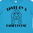 thumbnail image 4 of Inktastic Basset Hound Dog Boys or Girls Toddler T-Shirt, 4 of 5