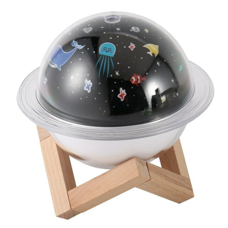 

Humidifier Planet Humidifier with Light Household Diffuser Night Light 250Ml Automatic Humidifier Ocean