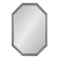 thumbnail image 3 of Kate and Laurel Hogan Framed Octagon Wall Mirror, Gray 24x36, 3 of 9