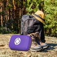 thumbnail image 5 of 276PCS Compact Small First Aid Kits for Home Businesses Urgent Essential Mini First Aid Kit Travel Size Car Emergency Supplies Kit for Hiking Boating Skating, Purple General, 5 of 13