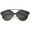 Black-Black / Lavender, variant on sunglassLA - High Fashion Two-Toned Pantos Crossbar Tinted Lens Aviator Sunglasses - 52mm