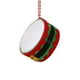 thumbnail image 2 of Colgante rojo para adorno de tambor navideño | Decoración de Árbol de Navidad de Tela | Acentos con purpurina | Cuerda fácil de colgar | Decoración festiva para fiestas en casa | 1 pieza (6,5x3,5cm), 2 of 6
