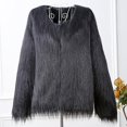 thumbnail image 2 of Women Luxur Fluffy Faux Fur Coat Jacket Outwear zhangyuxiang LED, 2 of 2