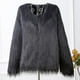 thumbnail image 2 of Women Luxur Fluffy Faux Fur Coat Jacket Outwear zhangyuxiang LED, 2 of 2