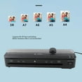 thumbnail image 3 of Photo Laminator with Cutter, Cold & Hot Laminating, Low Noise, A4-3R, Quartz Heating Wire, ABS Toggle Key, for Photos, Menus, Documents, Certificates, Drawings, 3 of 7