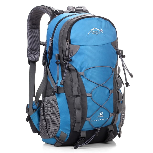 Pack exterior 40L Hombres Mujeres Mochila de trekking Bolsa de montañismo Mochila de viaje al aire l OUTDOOR INOXTO Pack exterior