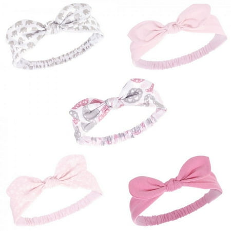 UPC: 0660168585520 | Hudson Baby Infant Girl Headbands 5pk  Paisley Medallion  0-24 Months