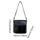 thumbnail image 3 of Bolso bandolera sencillo para mujer, bolso Hobo de Color sólido, bolso de viaje femenino de cuero PU, 3 of 6