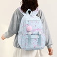 thumbnail image 2 of Weebloom School Backpack For Kids Girls Cute Minimalist Colorful Lightweight Daypack Bookbag Elementary Middle School Blue, 2 of 7