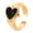 1, variant on Elegant Adjustable Wedding Rings Heart Shape Dating Geometric Opening Finger Rings Present for Woman and