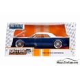 thumbnail image 6 of 1963 Lincoln Continental Hard Top, Blue w/White - Jada 99553WA1 - 1/24 Scale Diecast Model Toy Car, 6 of 6