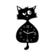 thumbnail image 2 of Reloj colgante silencioso con diseño de animal, moderno y elegante, con péndulo, decorativo, para pared, para habitación infantil., 2 of 9