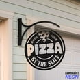 thumbnail image 4 of Handmadetneonsign Pizza Hanging Sign, Pizza Restaurant Outdoor Hanging Sign, Metal Business Sign 95640, 4 of 5
