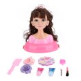 thumbnail image 2 of Styling Head, Makeup Children's Gift Box Doll Head, For Kids Girls MY319-6, 2 of 8