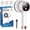 White, variant on Rechargeable Fabric Shaver for Clothes: 6-Leaf Blades & 3 Speeds to Remove Pilling, Fuzz & Lint Balls - with LED Display, Portable Electric Lint Remover for Sweater, Couch, Blanket, Furniture