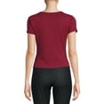 thumbnail image 3 of No Boundaries Juniors' Keyhole Top, 3 of 5