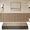 Natural Oak, variant on PVC Wainscoting Wall Panels, 8-Pack 47.2 x 11.8 in Wood Slat Wall Panel Kit with Top Trim, Covers 30.9 Sq.Ft, Decorative Half Wall Paneling for Living Room, Bedroom, Dark Walnut