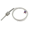 thumbnail image 3 of Pt100 Ohm Probe Sensor L 50Mm Pt Npt 1/2\\\'\\\' Thread W/ Insulation Wire, 3 of 10
