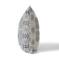 thumbnail image 3 of Elegant Twirls Throw Pillow with Removable Cover in Gray 20x20, 3 of 3
