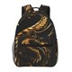 thumbnail image 1 of Easygdp Golden Dragon Tattoo Art Mochila Ergonómica Versátil para Laptop - Múltiples Bolsillos, Correas Ajustables, Unisex para Escuela, Viajes y Actividades al Aire Libre-One Size, 1 of 5