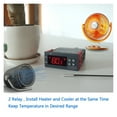 thumbnail image 4 of Digital Thermostat Temperature Controller Thermoregulator For Incubator With Heater And Cooler ,Install Easy, 4 of 6
