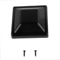 thumbnail image 1 of MYG for 4x4 Inch Plastic Fence Post Cap Black Weather-Resistant Protective Cover for Outdoor Wooden Fence Posts Easy Installation Decorative Finish Sun Rain Protection 3 5/8\" ID 1pcs, 1 of 10