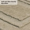 thumbnail image 4 of PiccoCasa Memory Cotton Bath Kitchen  Bathroom  Mat Pad Carpet Rug Doormat 2 in 1 Khaki, 4 of 8