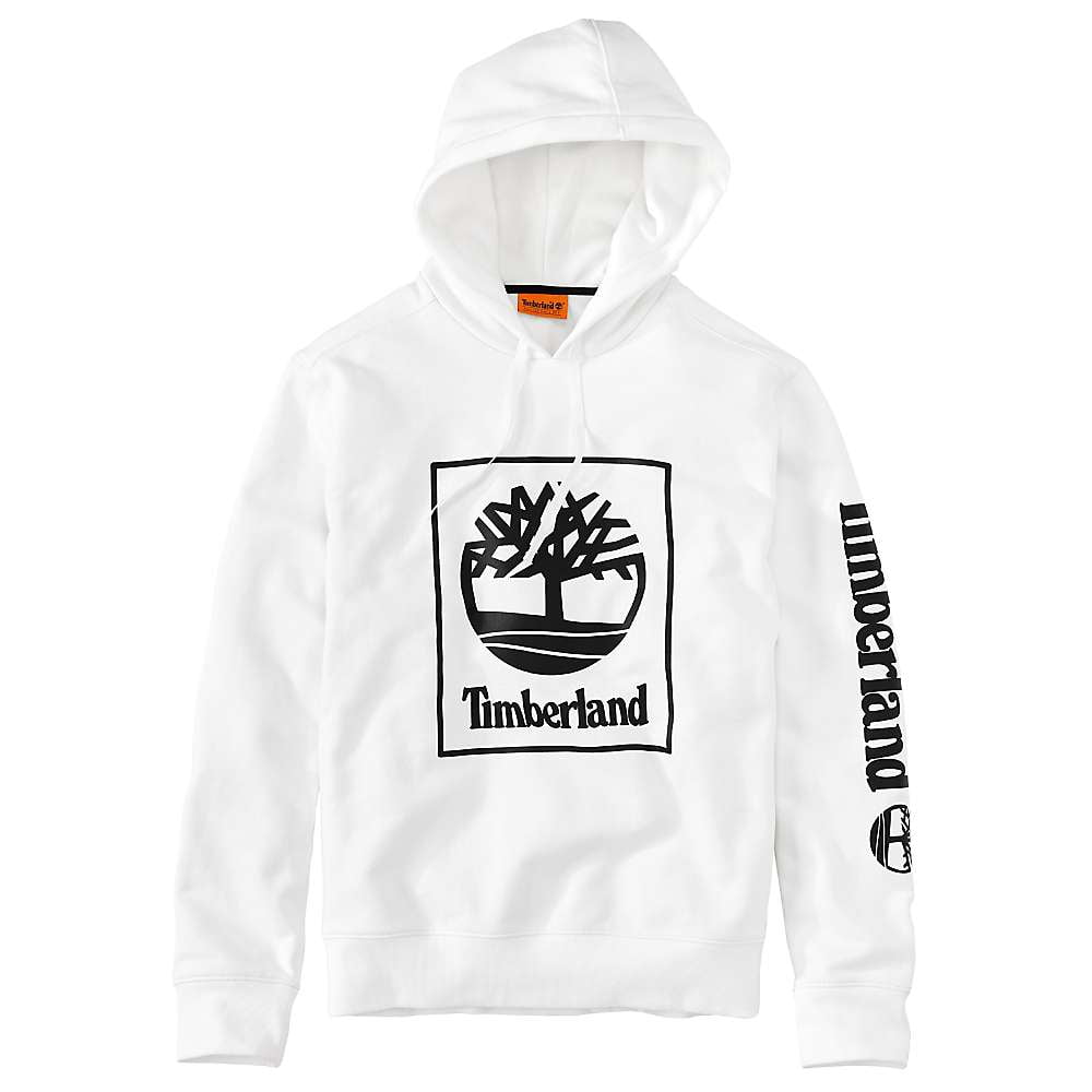 timberland hoodie white