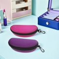 thumbnail image 3 of 9pcs EVA Hard Shell Sunglasses Case Portable Travel Eyeglasses Zipper Box with Carabiner Clip Waterproof Goggles Protective Case, 3 of 3
