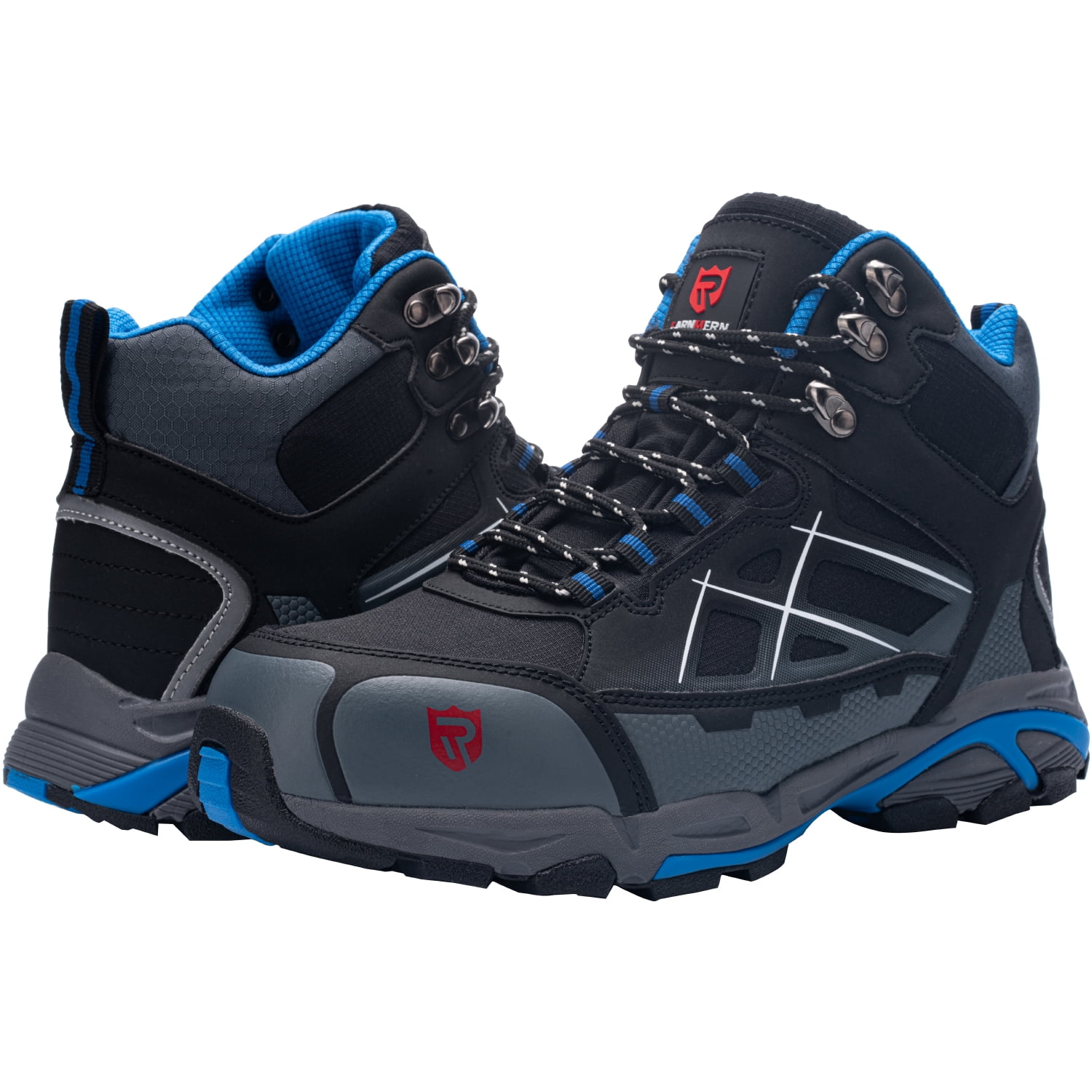 LARNMERN Steel Toe Boots for Men Slip 
