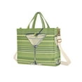 thumbnail image 7 of FORMRS Womens Corduroy Tote Bag Crossbody Shoulder Handbag with Pocket, Green Martini Glass, 7 of 7