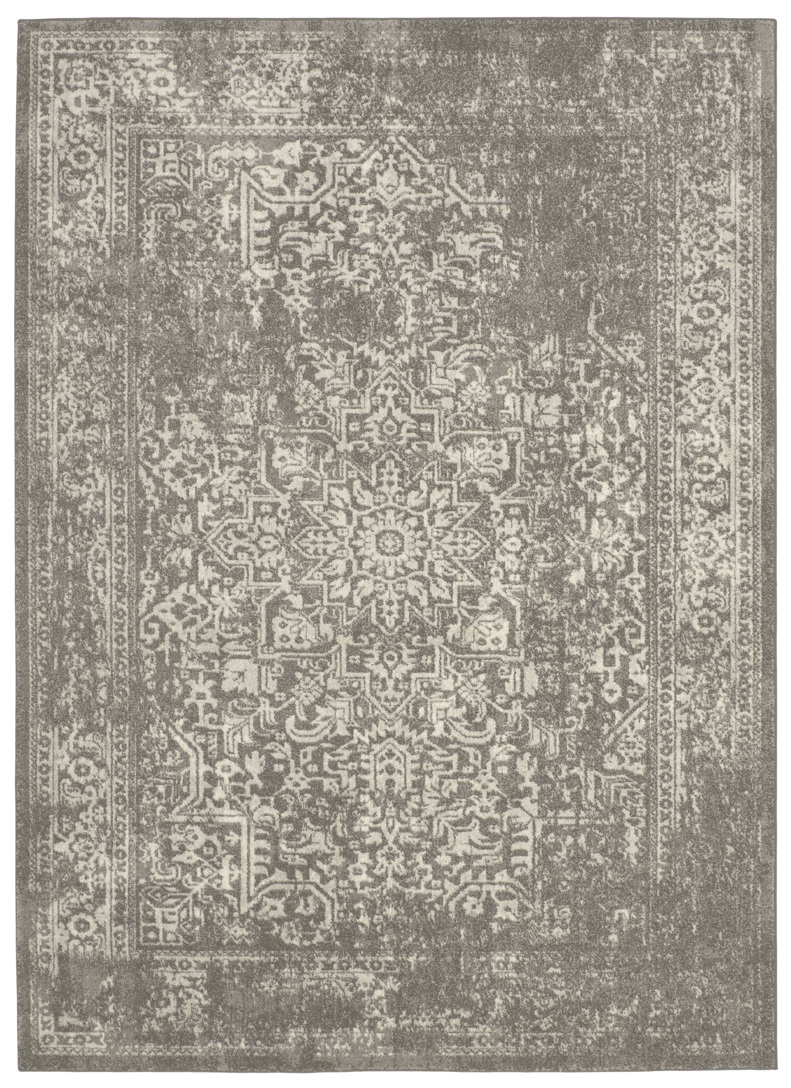 Safavieh Evoke Trena Floral Area Rug, Silver/Ivory, 6' x 8'