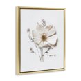 thumbnail image 2 of Stupell Industries Shabby Chic Simple Pressed Cottage Flower Gold Floating Frame Canvas Art, 17 x 21, by Lettered and Lined, 2 of 8